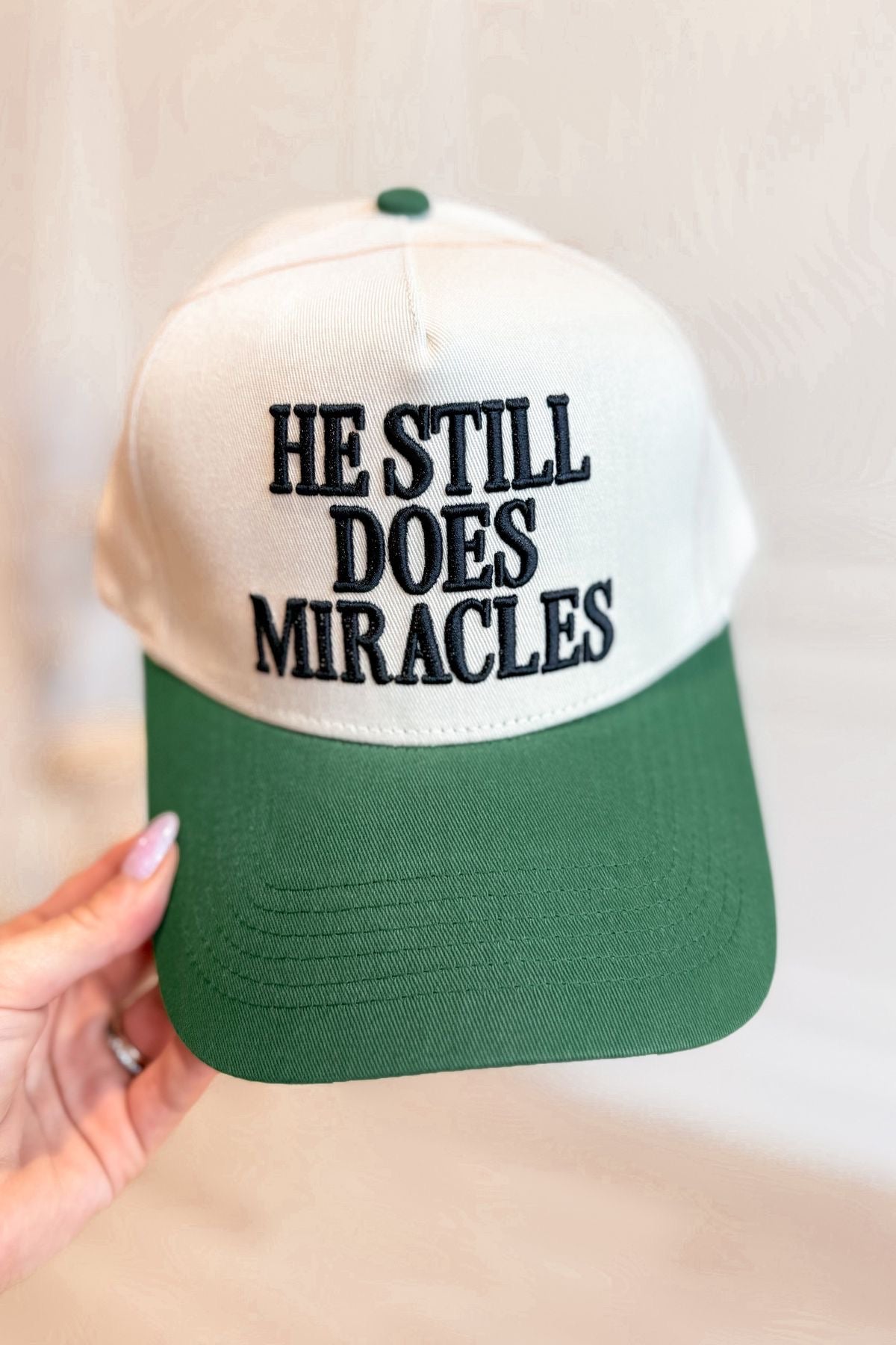 HE STILL DOES MIRACLES HAT