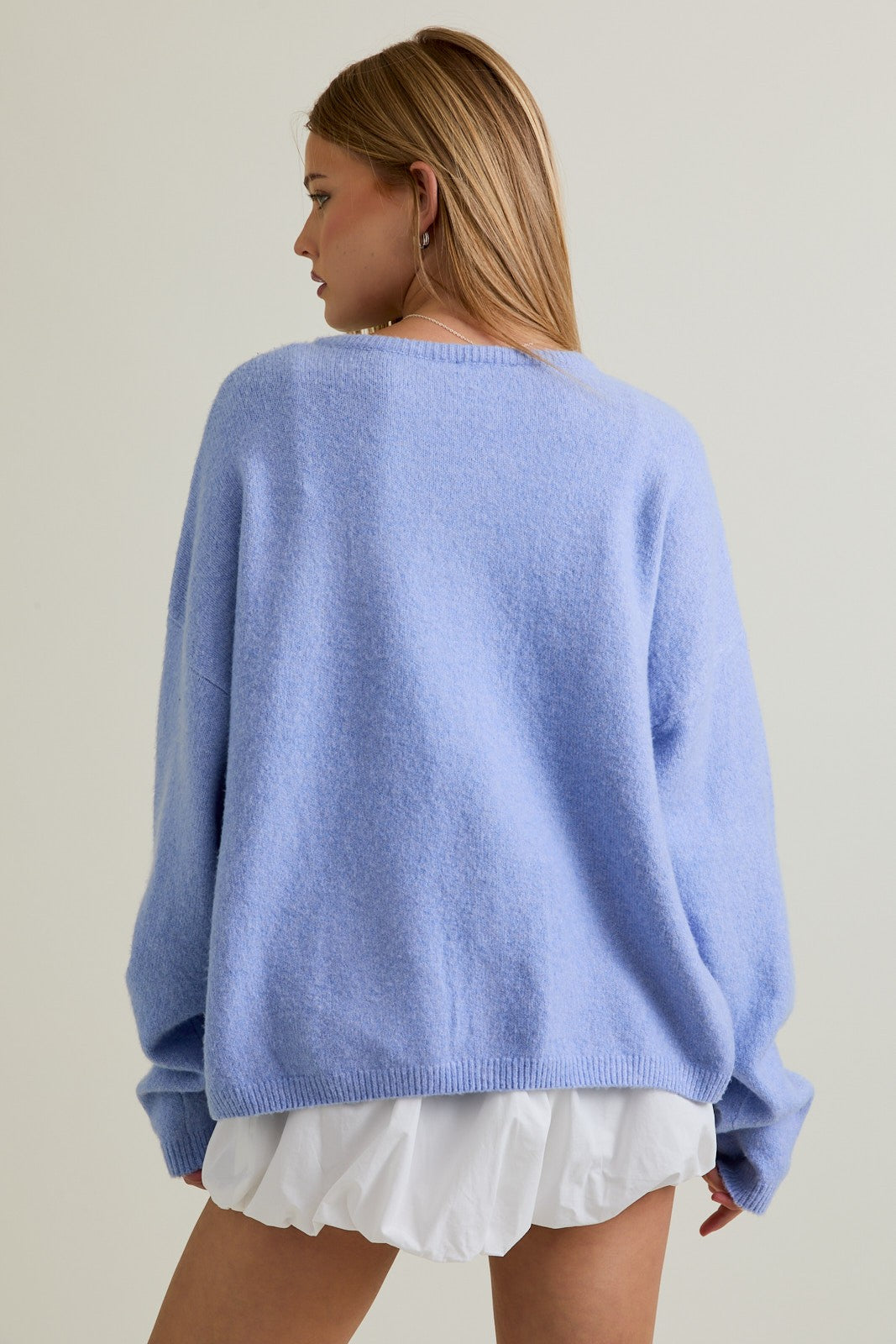 AK Cardigan - light blue