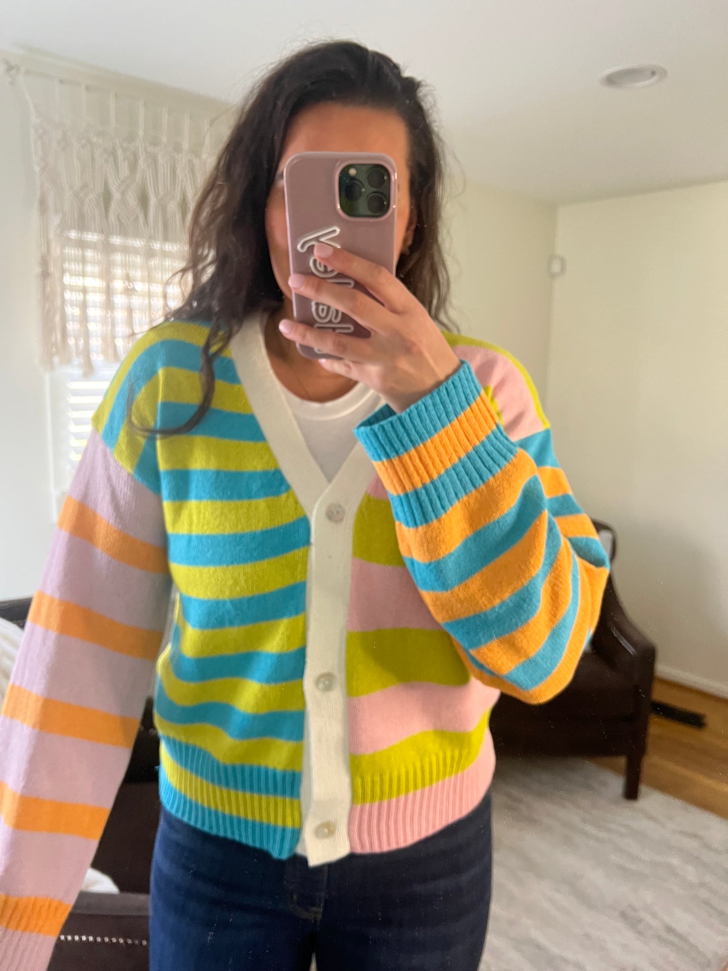 Stella Striped Cardigan