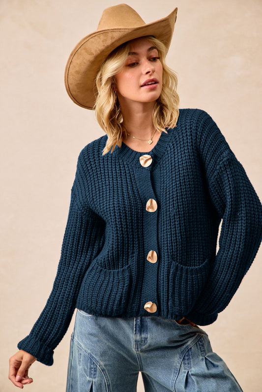 Ruby Cardigan - navy