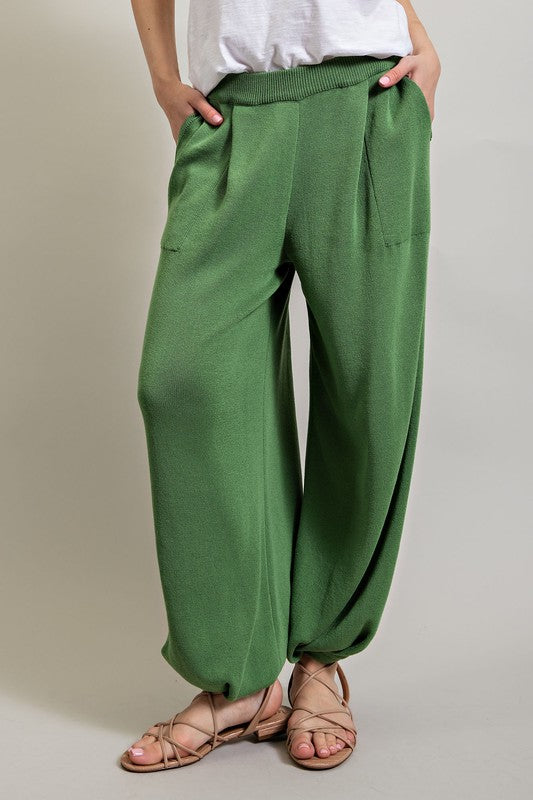 Franklin joggers - green