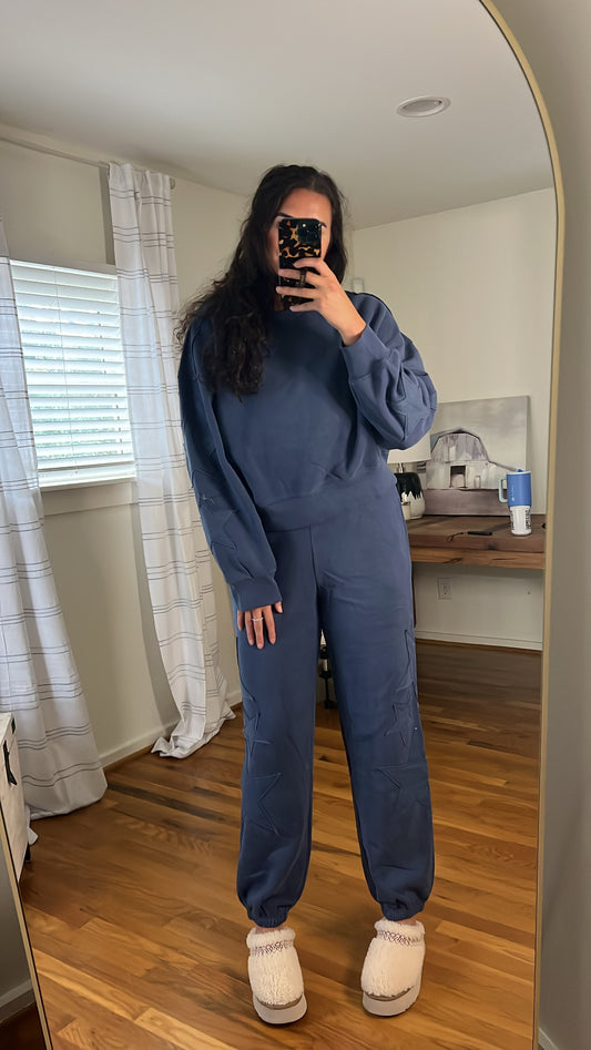 Navy Star sweatshirt