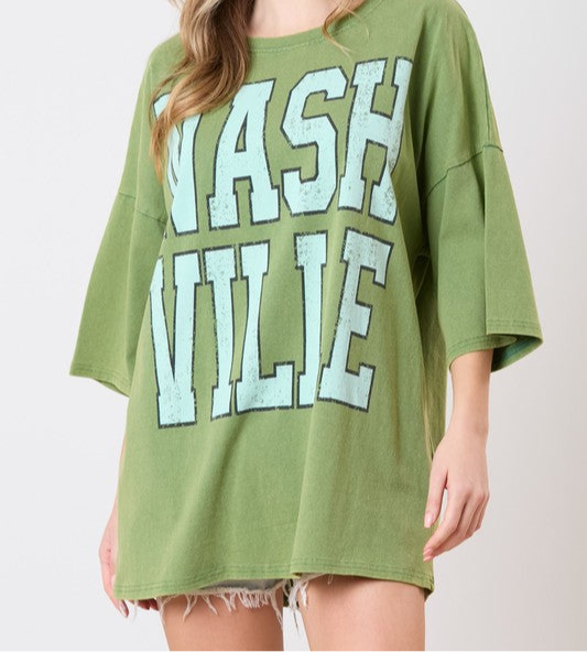 NASHVILLE tee - green