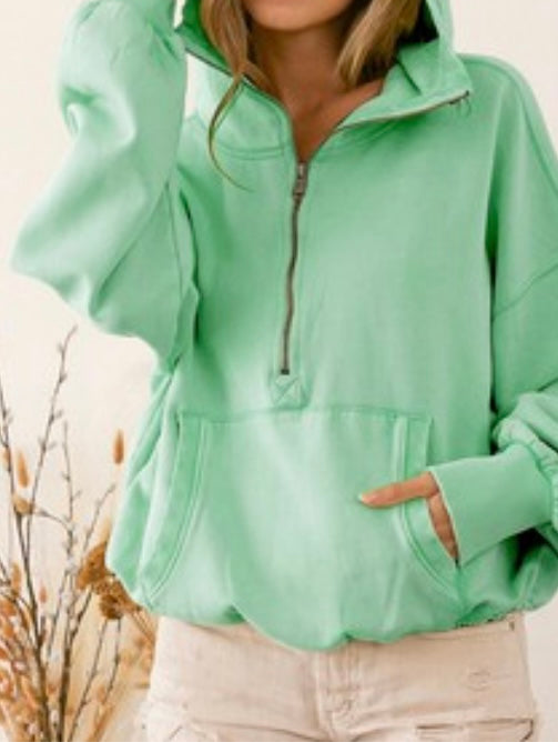 Brentwood Hoodie - sage