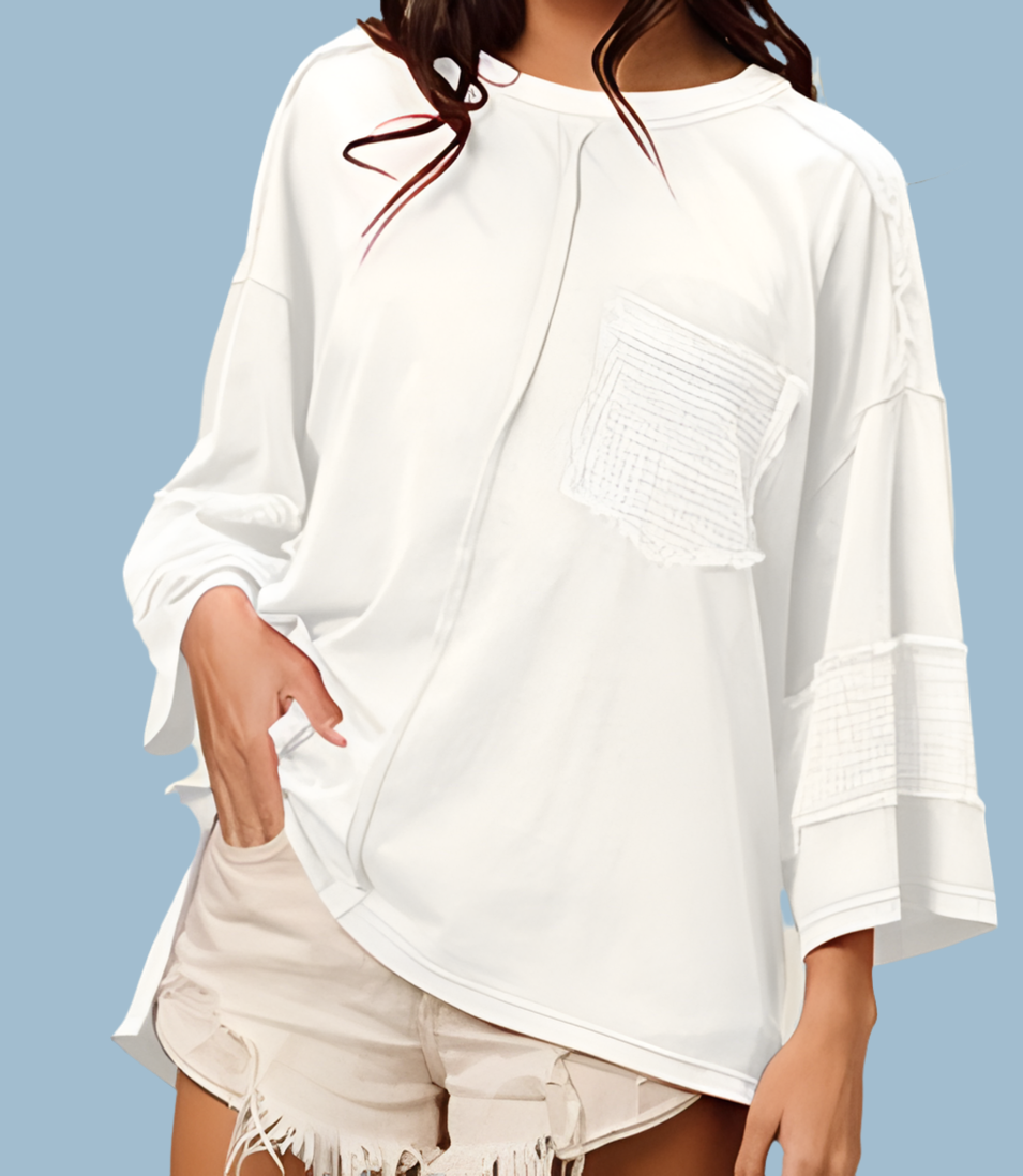 Madison top - white