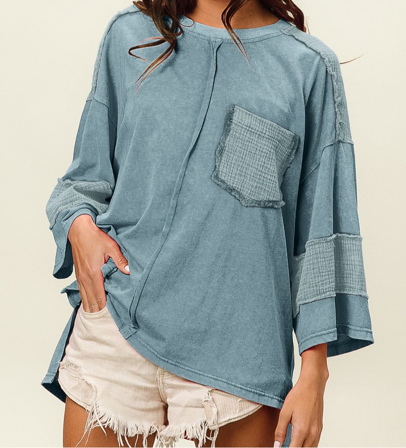 Madison Top - blue