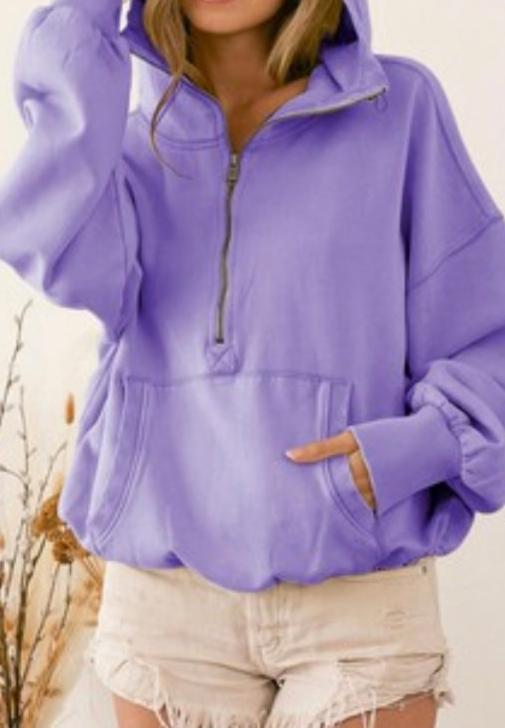 Brentwood Hoodie - purple