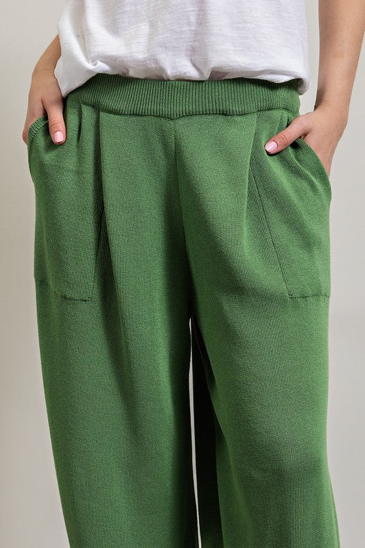 Franklin joggers - green